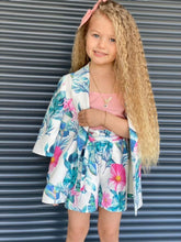 Load image into Gallery viewer, Girls Floral Blazer
