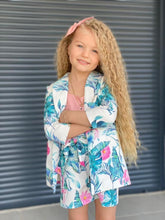 Load image into Gallery viewer, Girls Floral Blazer
