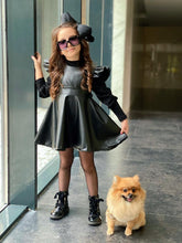 Load image into Gallery viewer, Kids leather Dress
