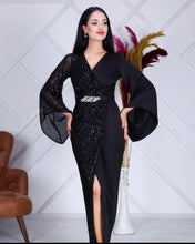 Load image into Gallery viewer, Elin navy Dress
