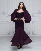 Load image into Gallery viewer, Evona Bishop Sleeve Dress
