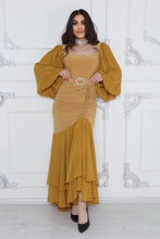 Load image into Gallery viewer, Evona Bishop Sleeve Dress
