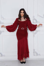 Load image into Gallery viewer, Evona Bishop Sleeve Dress
