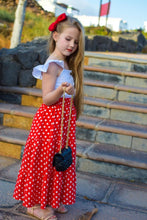 Load image into Gallery viewer, Red skirt set
