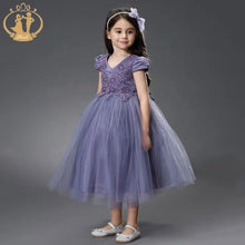 Load image into Gallery viewer, Kids Cream Dress
