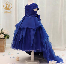 Load image into Gallery viewer, Kids Royal Blue Gown

