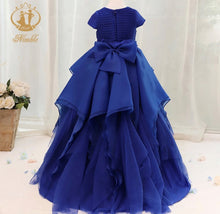 Load image into Gallery viewer, Kids Royal Blue Gown

