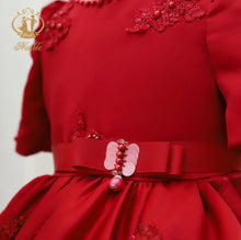 Load image into Gallery viewer, Kids Red Gown
